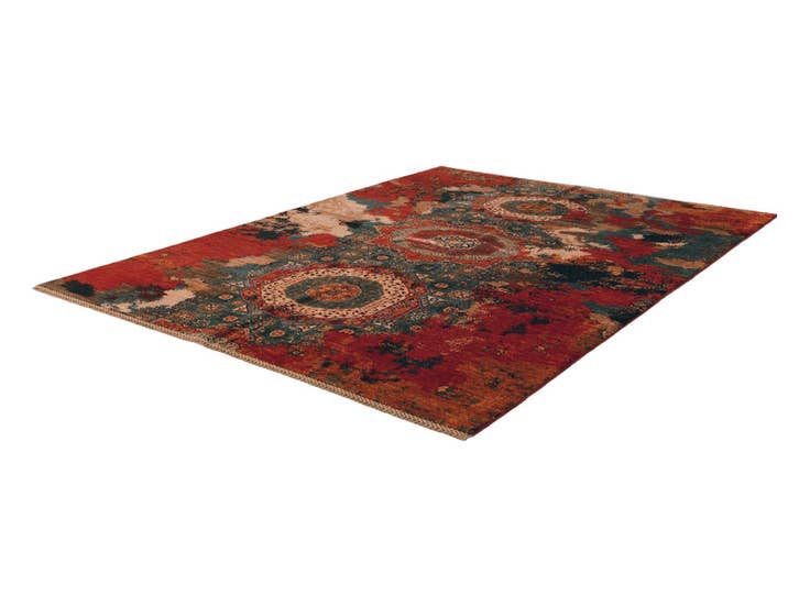Detail image of 6' x 8' Hand Knotted Mamluk Ziegler Rug