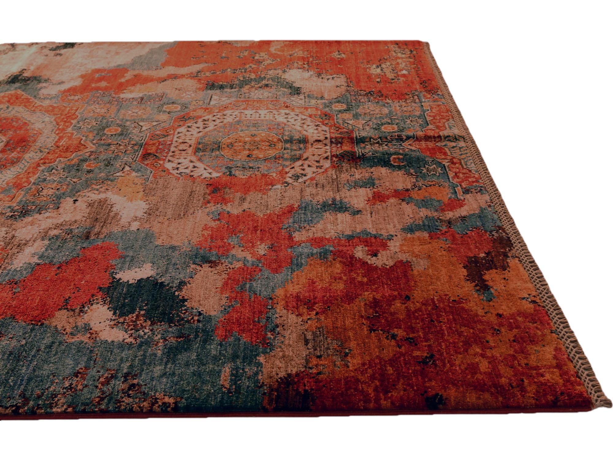 6' x 8' Hand Knotted Mamluk Ziegler Rug