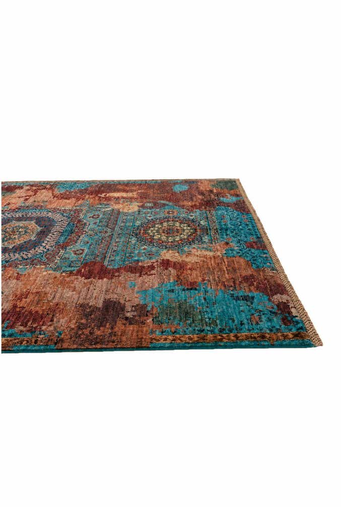 5' 4 x 6' 10 Hand Knotted Mamluk Ziegler Rug