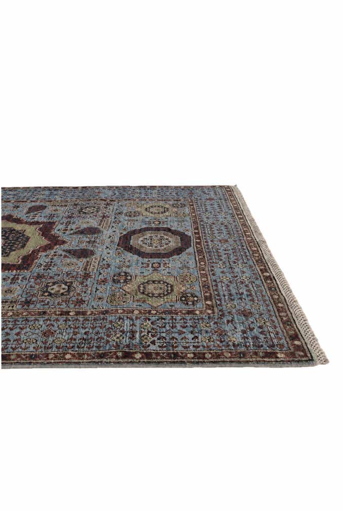 4' 1 x 6' 1 Hand Knotted Mamluk Ziegler Rug