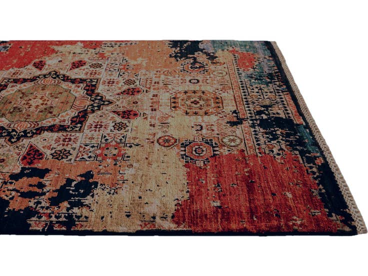 Detail image of 3' 6 x 5' Hand Knotted Mamluk Ziegler Rug