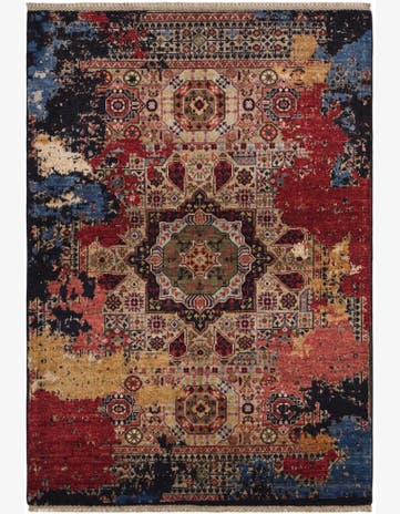 3' 6 x 5' Hand Knotted Mamluk Ziegler Rug
