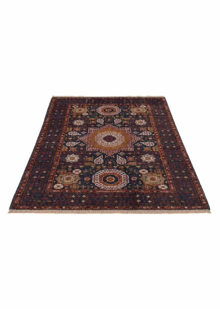 3' 11 x 5' 10 Hand Knotted Mamluk Ziegler Rug