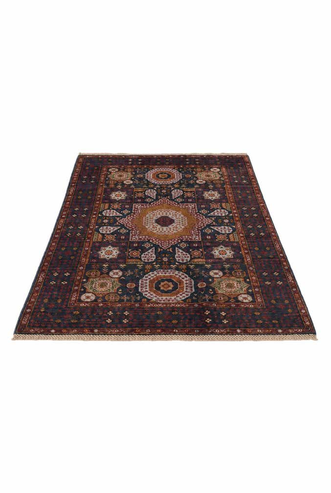 3' 11 x 5' 10 Hand Knotted Mamluk Ziegler Rug