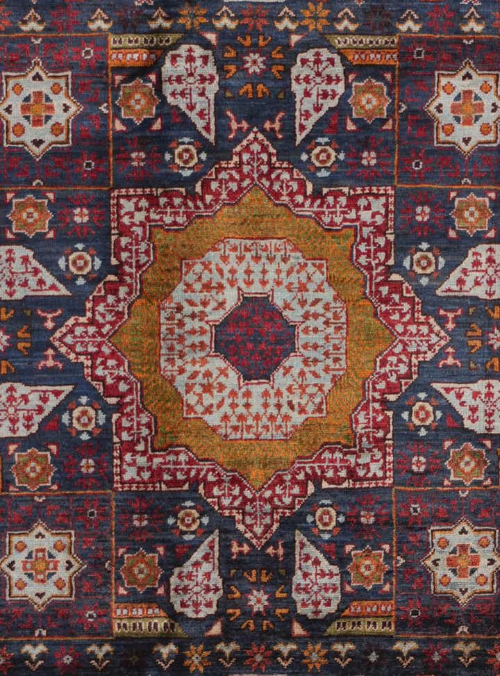 3' 11 x 5' 10 Hand Knotted Mamluk Ziegler Rug