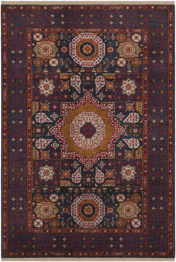 3' 11 x 5' 10 Hand Knotted Mamluk Ziegler Rug