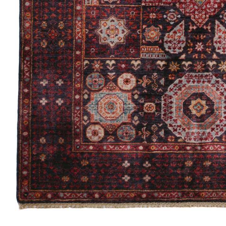 4' 2 x 5' 10 Hand Knotted Mamluk Ziegler Rug