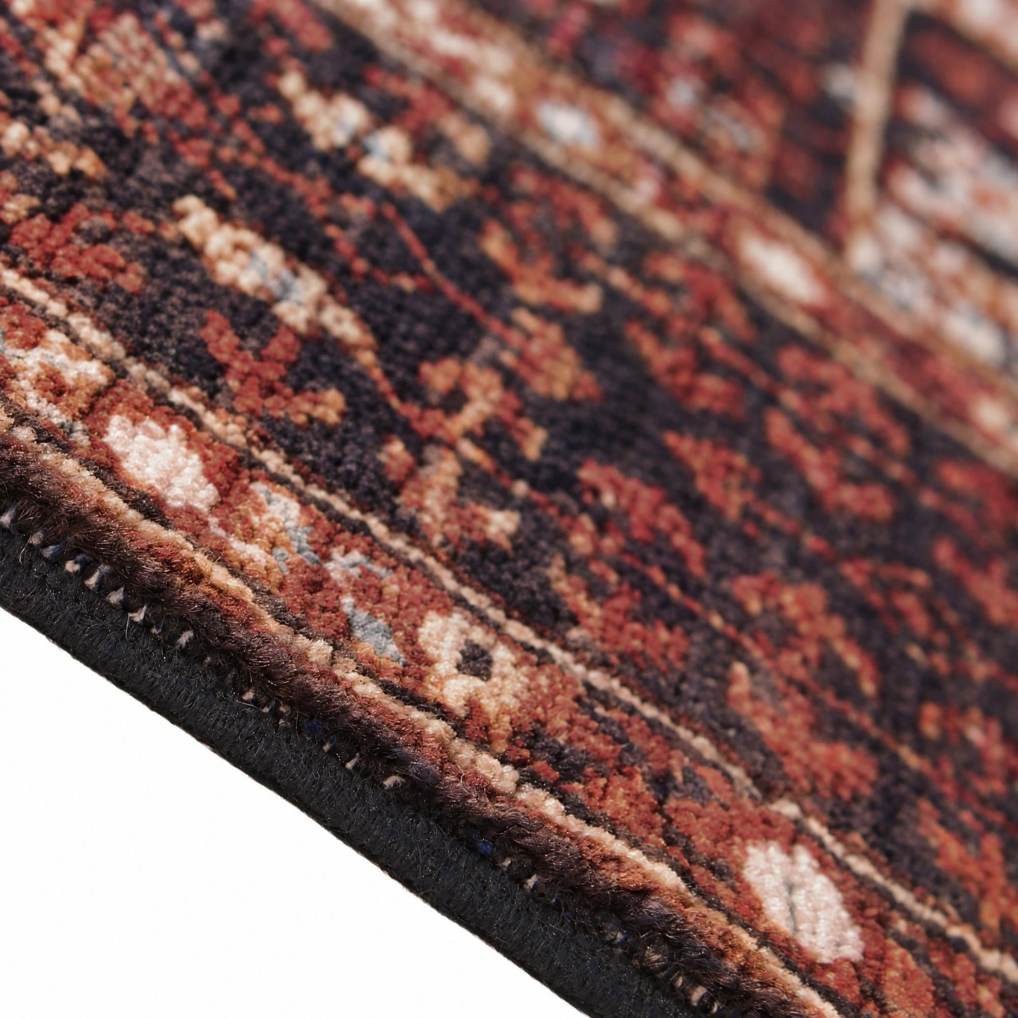 130cm x 180cm Hand Knotted Mamluk Ziegler Rug