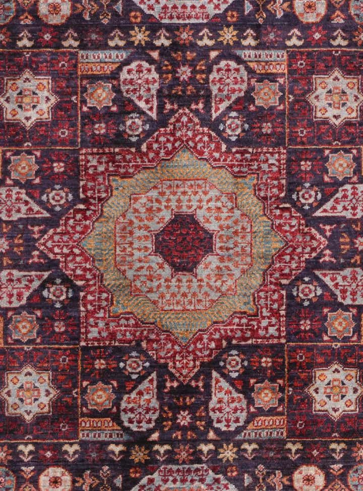 4' 2 x 5' 10 Hand Knotted Mamluk Ziegler Rug