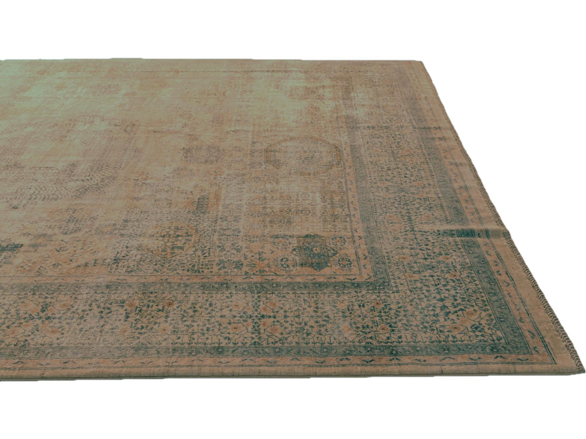 8' 10 x 11' 2 Hand Knotted Mamluk Ziegler Rug