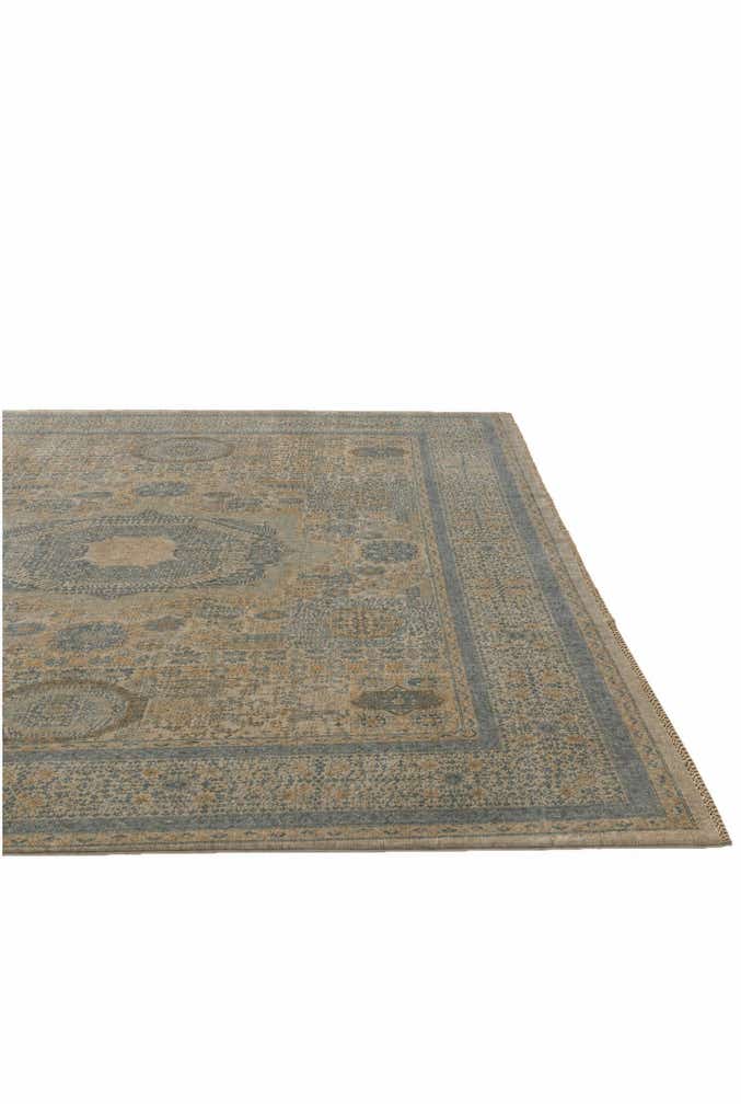 8' 10 x 11' 2 Hand Knotted Mamluk Ziegler Rug