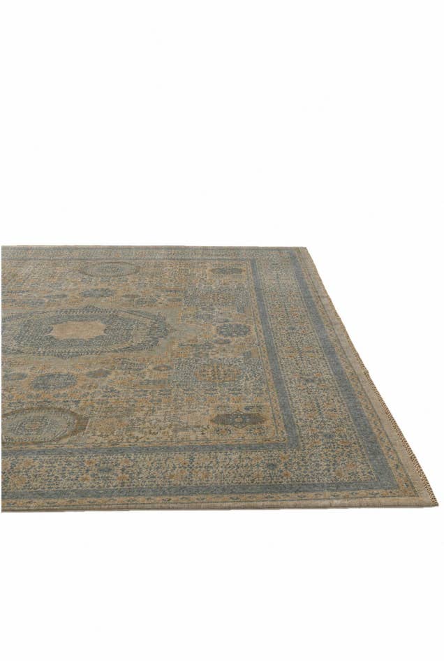 Detail image of 8' 10 x 11' 2 Hand Knotted Mamluk Ziegler Rug