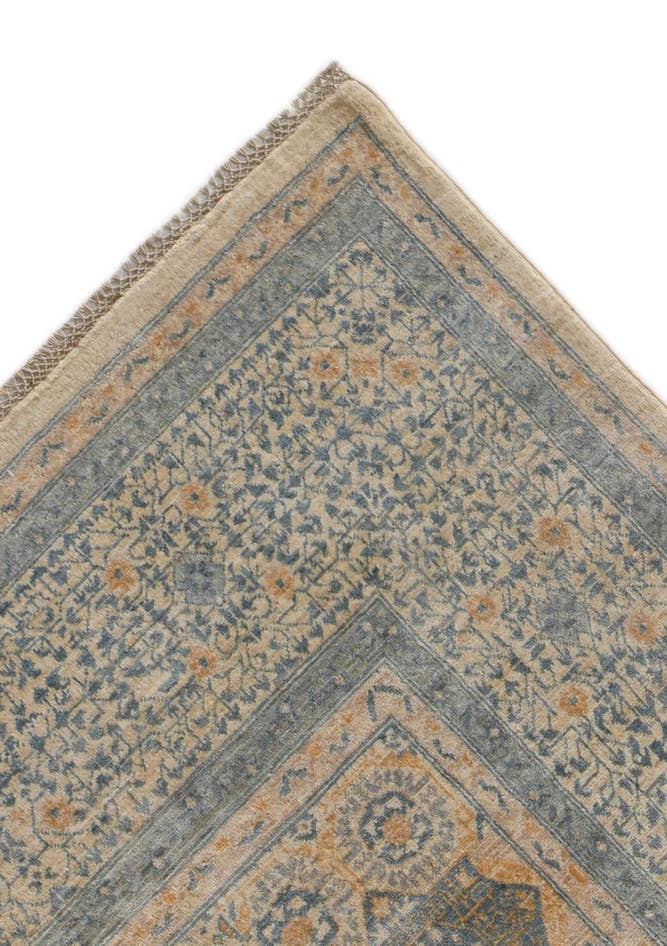 Detail image of 8' 10 x 11' 2 Hand Knotted Mamluk Ziegler Rug