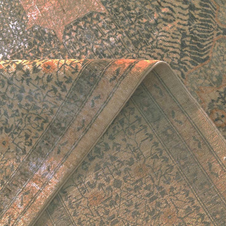 Detail image of 8' 10 x 11' 2 Hand Knotted Mamluk Ziegler Rug
