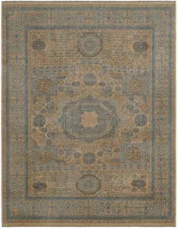 8' 10 x 11' 2 Hand Knotted Mamluk Ziegler Rug