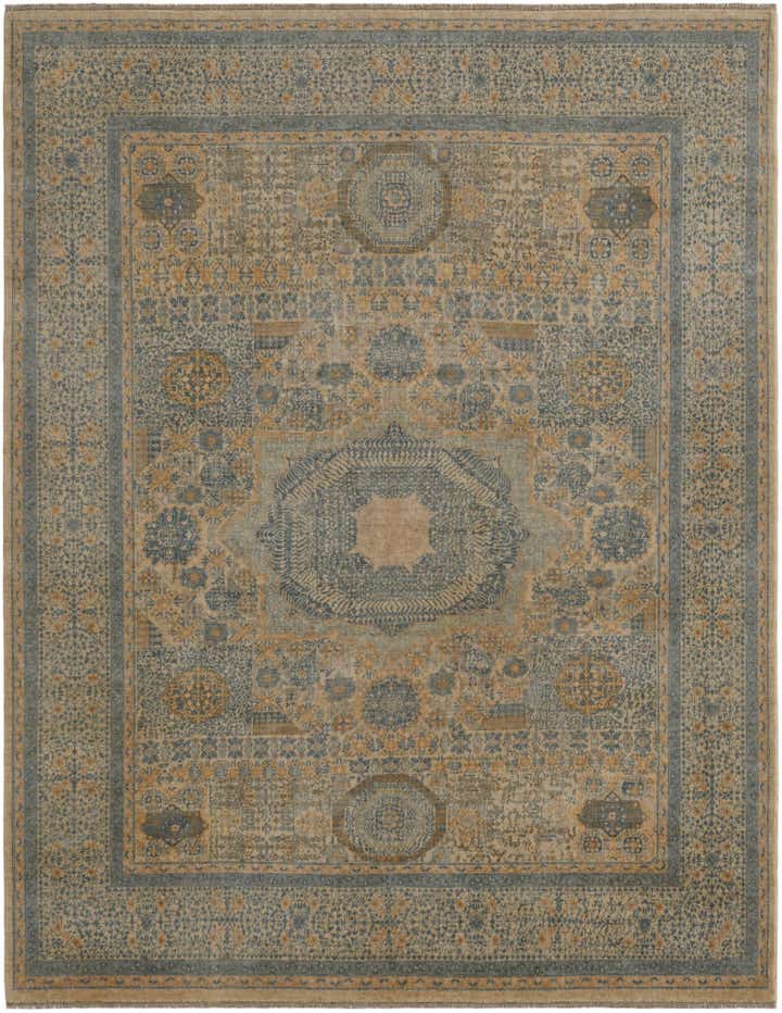 8' 10 x 11' 2 Hand Knotted Mamluk Ziegler Rug