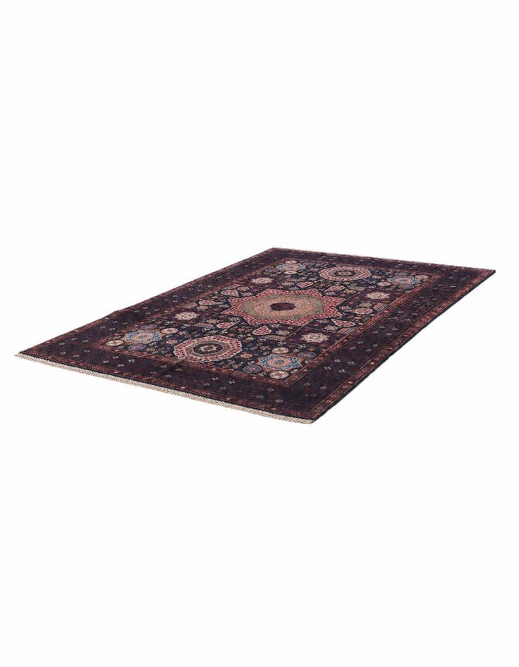 Detail image of 4' 1 x 6' Hand Knotted Mamluk Ziegler Rug