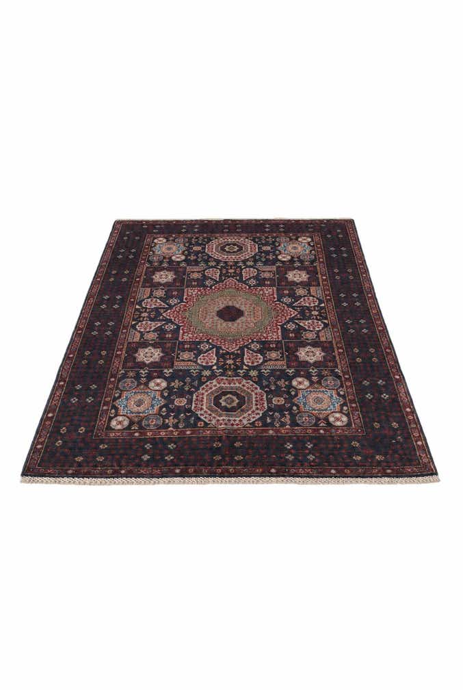 4' 1 x 6' Hand Knotted Mamluk Ziegler Rug