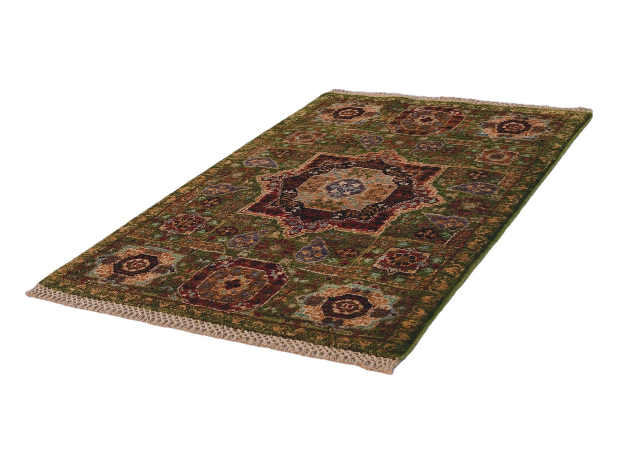 2' x 2' 11 Hand Knotted Mamluk Ziegler Rug