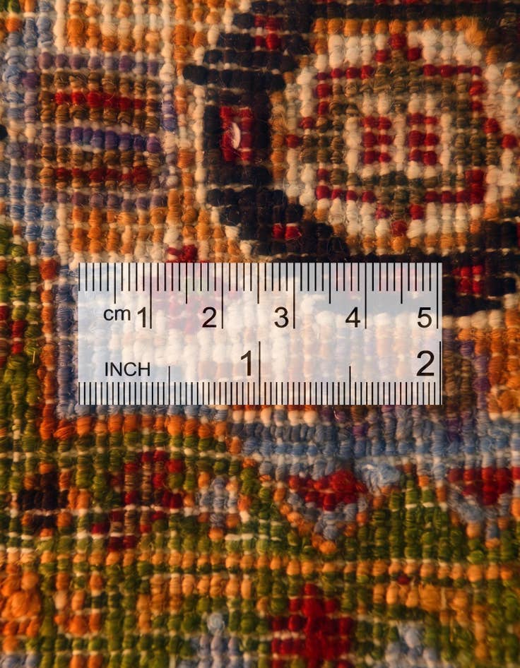 Detail image of 2' x 2' 11 Hand Knotted Mamluk Ziegler Rug