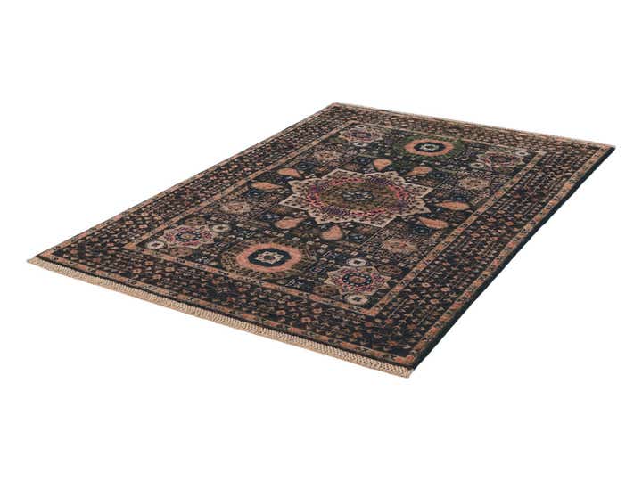 3' 5 x 4' 11 Hand Knotted Mamluk Ziegler Rug