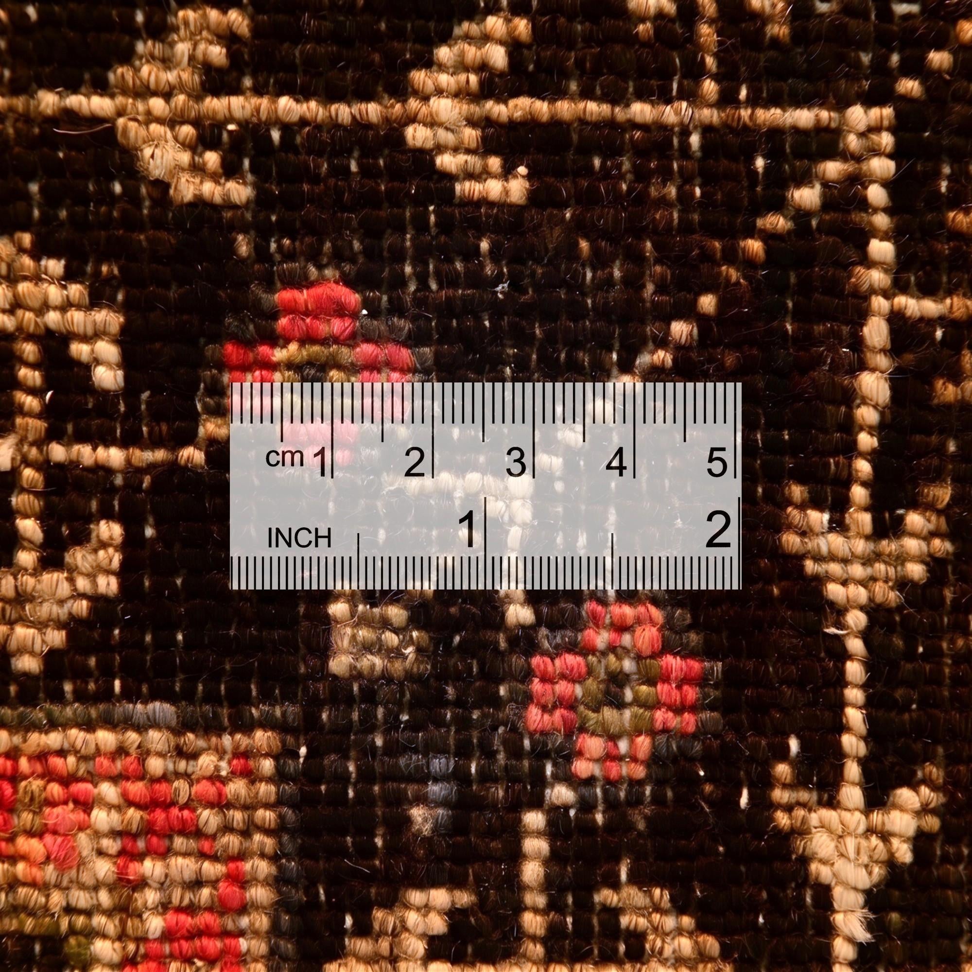 3' 5 x 4' 11 Hand Knotted Mamluk Ziegler Rug
