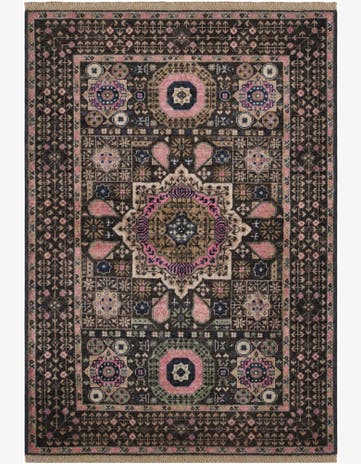3' 5 x 4' 11 Hand Knotted Mamluk Ziegler Rug