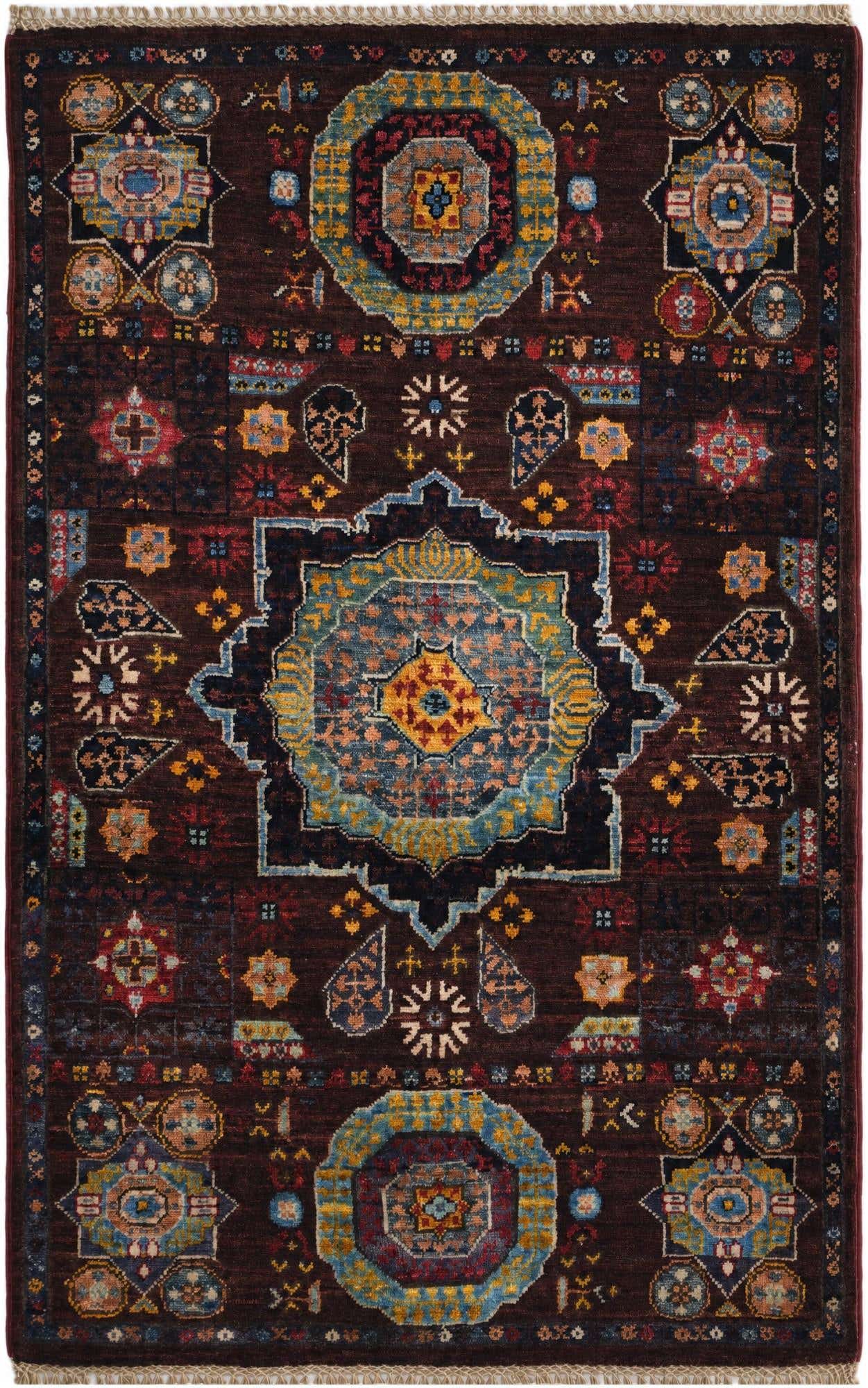 2' 7 x 4' 1 Hand Knotted Mamluk Ziegler Rug