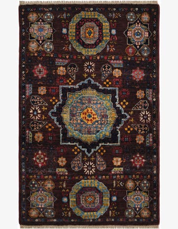 2' 7 x 4' 1 Hand Knotted Mamluk Ziegler Rug