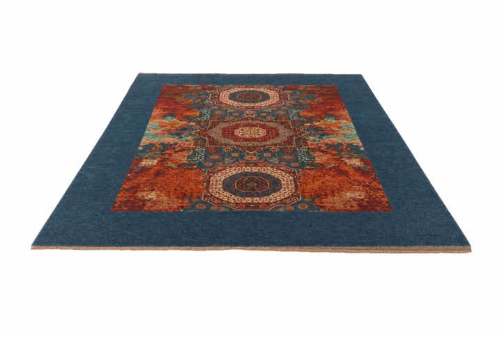 8' 5 x 10' 4 Hand Knotted Mamluk Ziegler Rug