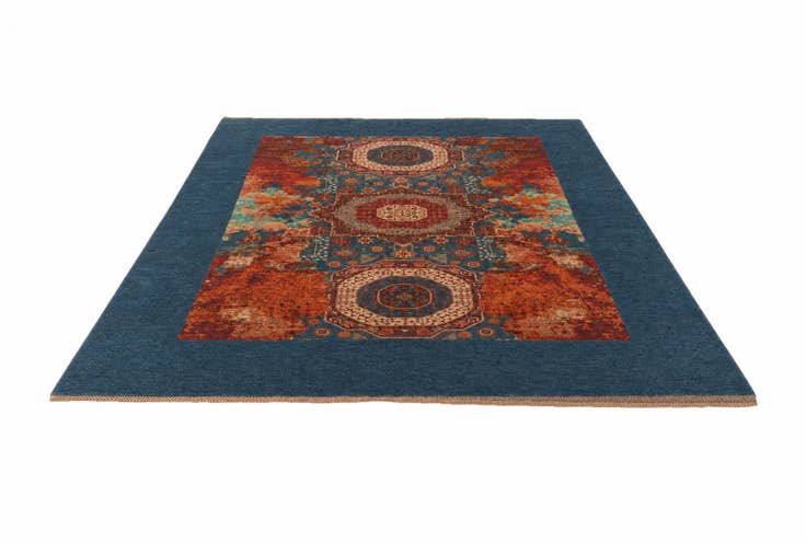 Detail image of 8' 5 x 10' 4 Hand Knotted Mamluk Ziegler Rug