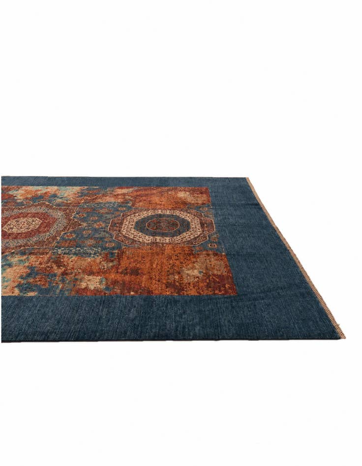 Detail image of 8' 5 x 10' 4 Hand Knotted Mamluk Ziegler Rug