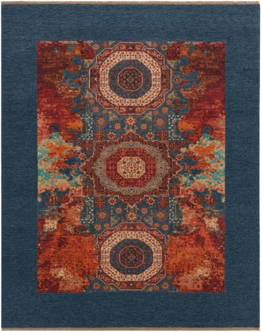  8' 5 x 10' 4  Hand Knotted Mamluk Ziegler Rug