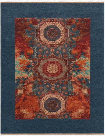 8' 5 x 10' 4 Hand Knotted Mamluk Ziegler Rug