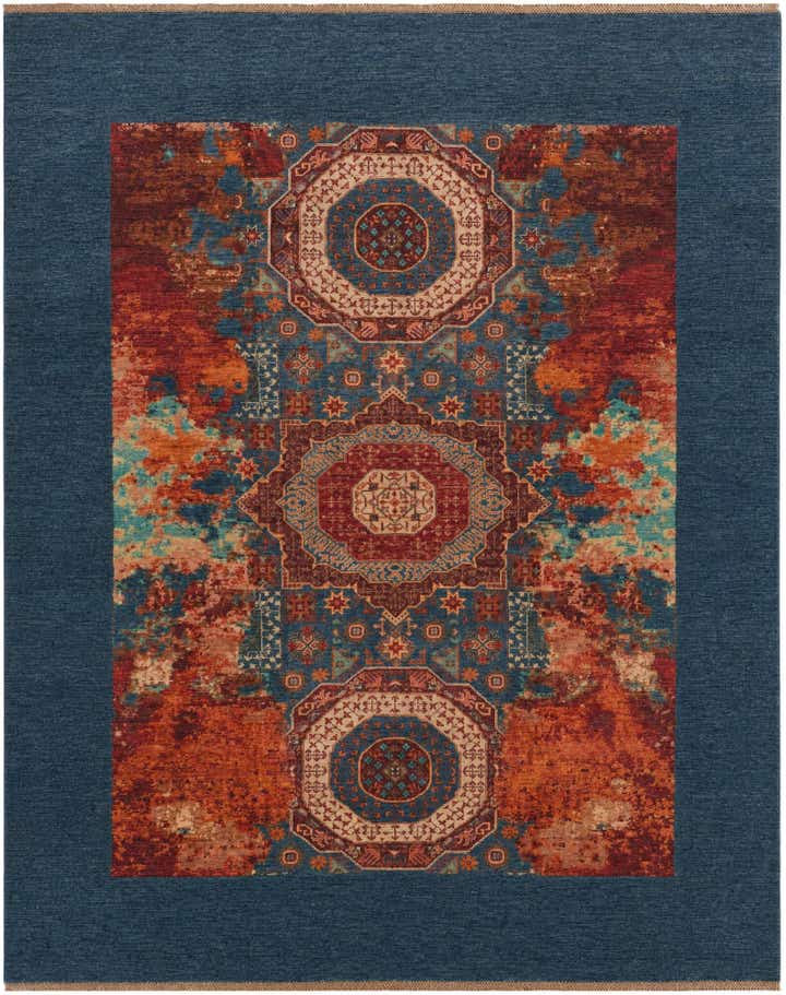 8' 5 x 10' 4 Hand Knotted Mamluk Ziegler Rug