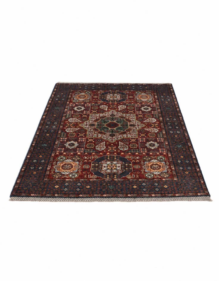 Detail image of 3' 4 x 4' 10 Hand Knotted Mamluk Ziegler Rug