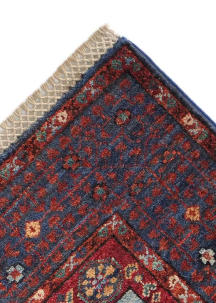 3' 4 x 4' 10 Hand Knotted Mamluk Ziegler Rug