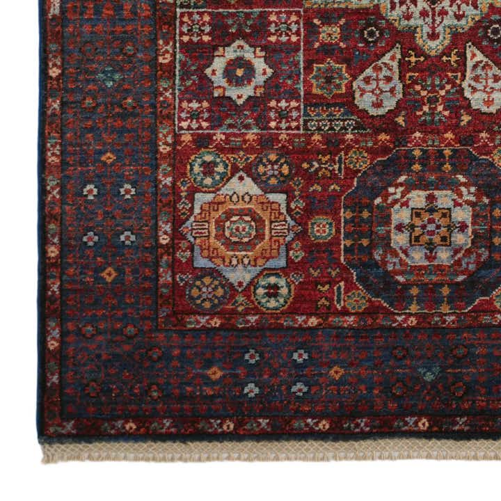 3' 4 x 4' 10 Hand Knotted Mamluk Ziegler Rug