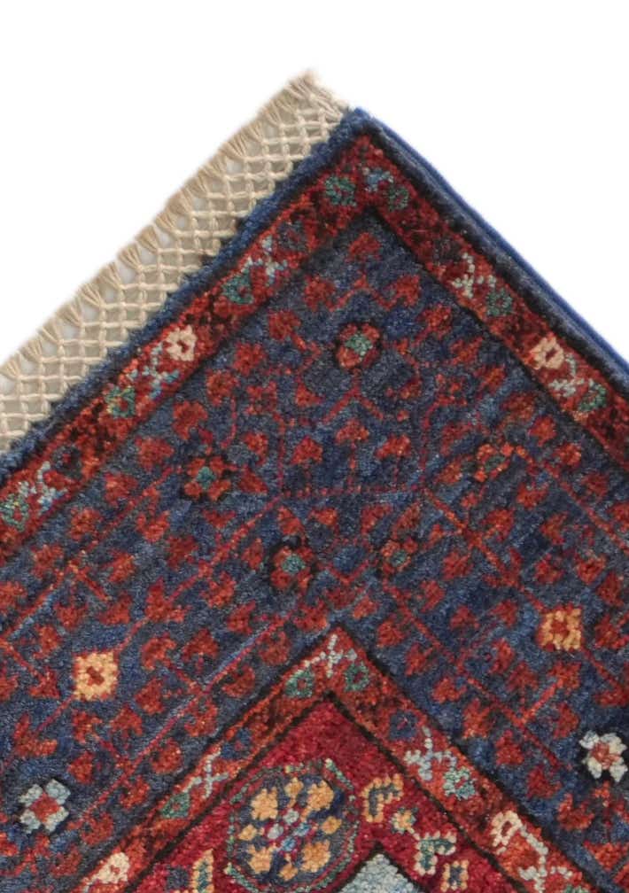 3' 4 x 4' 10 Hand Knotted Mamluk Ziegler Rug