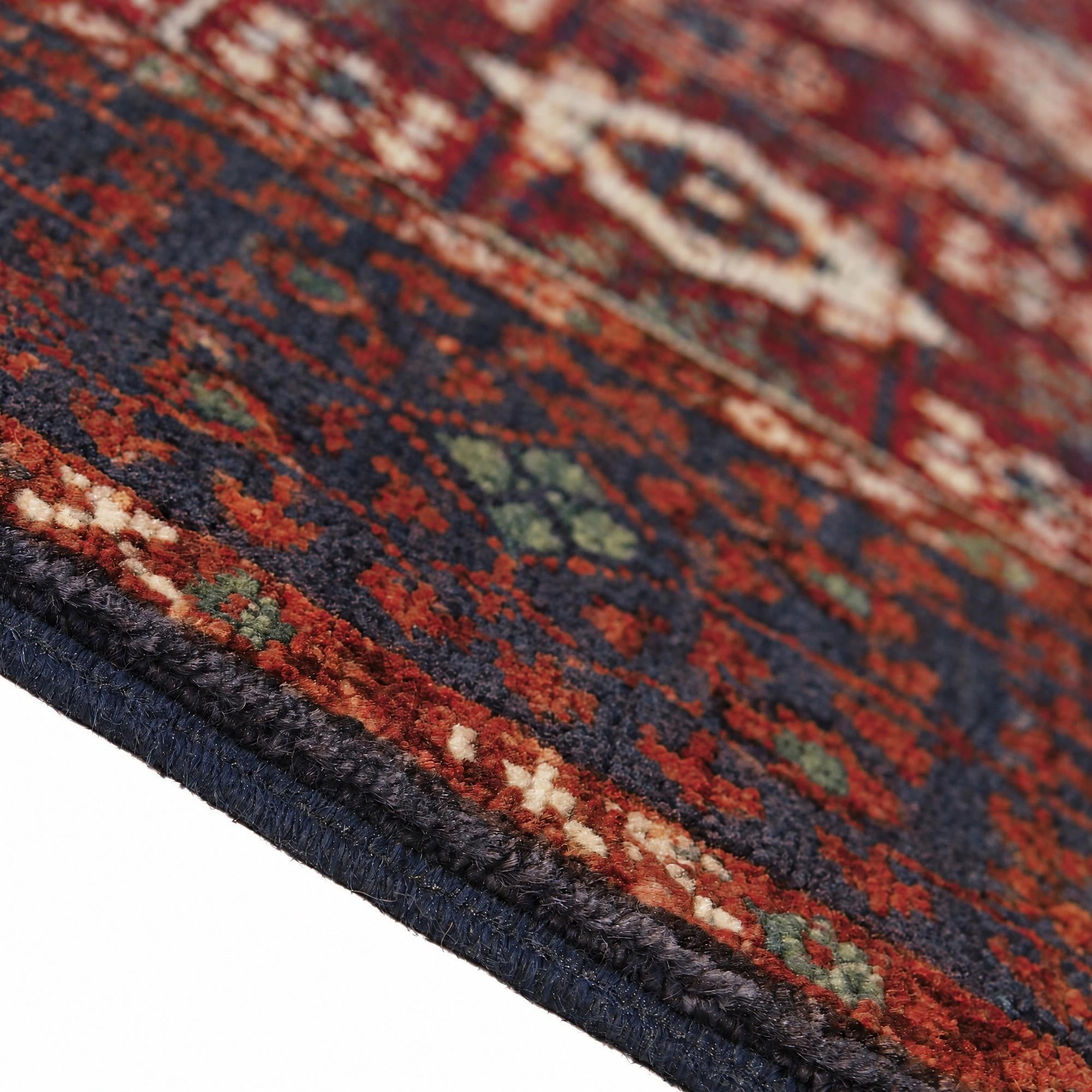 100cm x 145cm Hand Knotted Mamluk Ziegler Rug