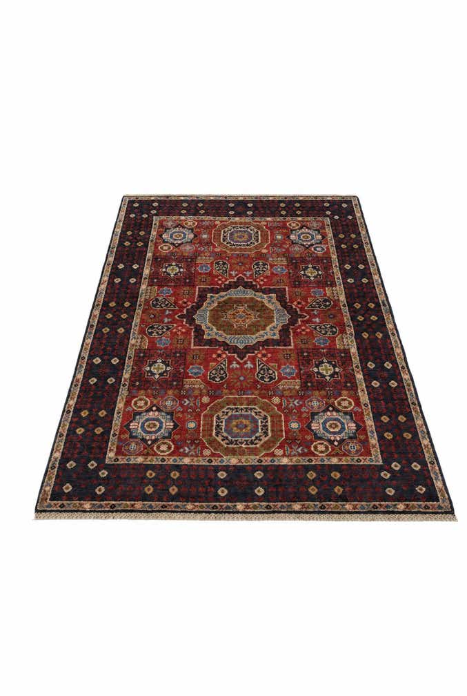 3' 5 x 5' 3 Hand Knotted Mamluk Ziegler Rug