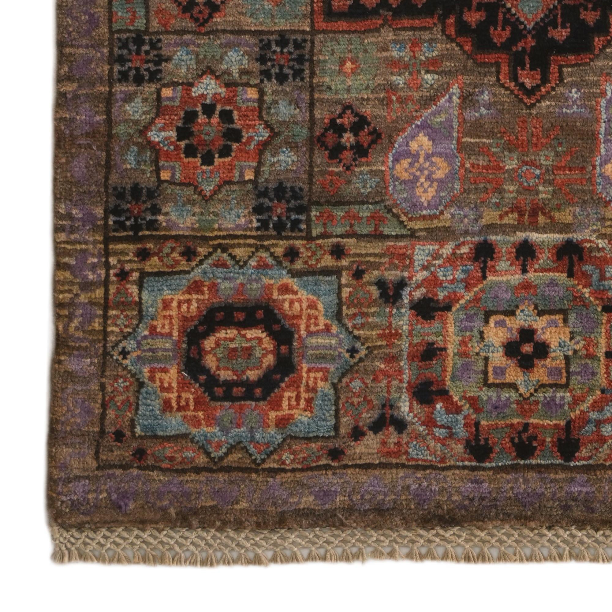 2' x 3' Hand Knotted Mamluk Ziegler Rug