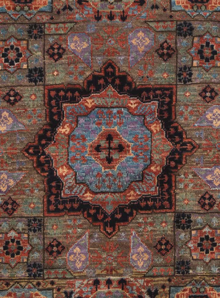 2' x 3' Hand Knotted Mamluk Ziegler Rug