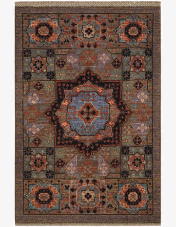 2' x 3' Hand Knotted Mamluk Ziegler Rug