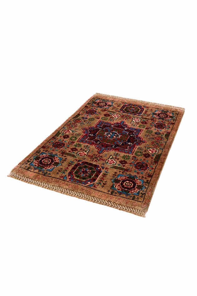 Detail image of 2' x 3' 1 Hand Knotted Mamluk Ziegler Rug