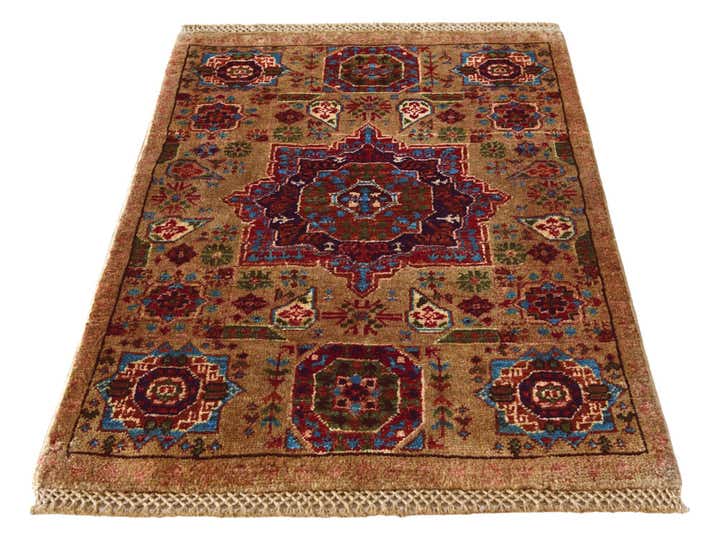 2' x 3' 1 Hand Knotted Mamluk Ziegler Rug