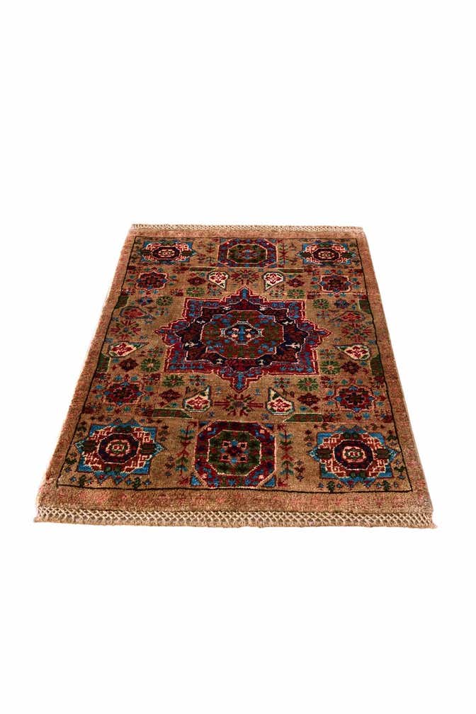 2' x 3' 1 Hand Knotted Mamluk Ziegler Rug