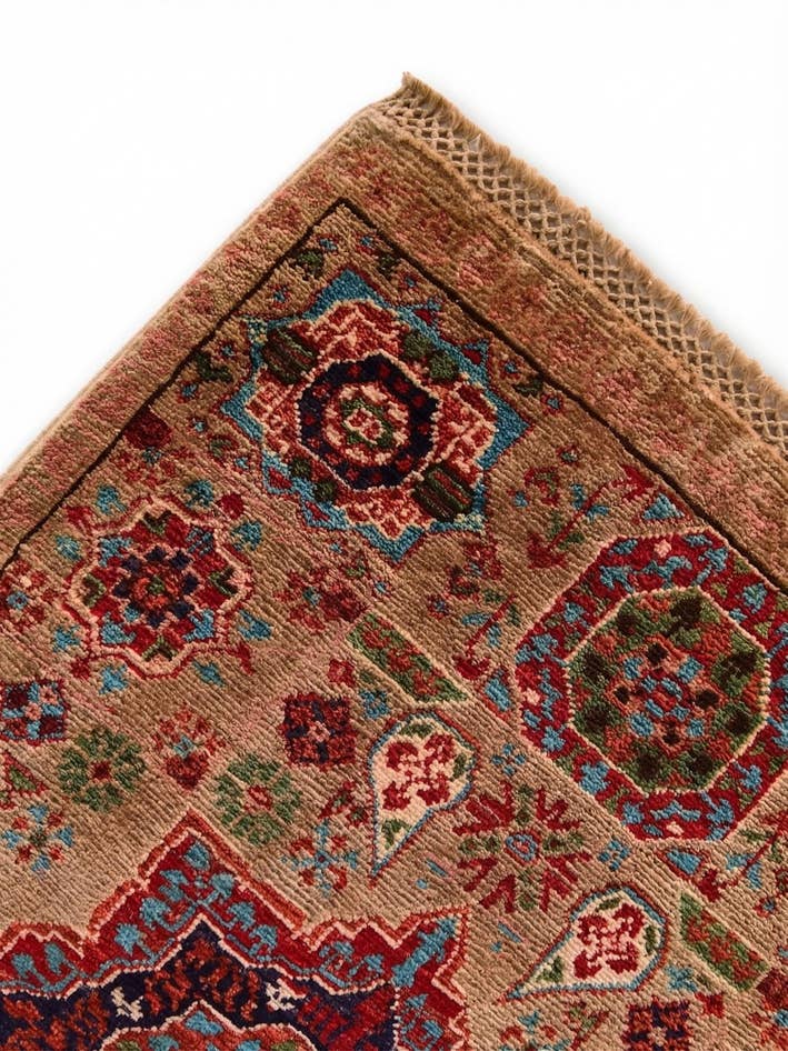 Detail image of 2' x 3' 1 Hand Knotted Mamluk Ziegler Rug