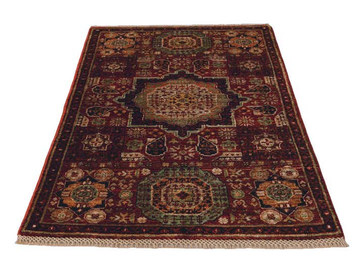 2' 7 x 4' 1 Hand Knotted Mamluk Ziegler Rug