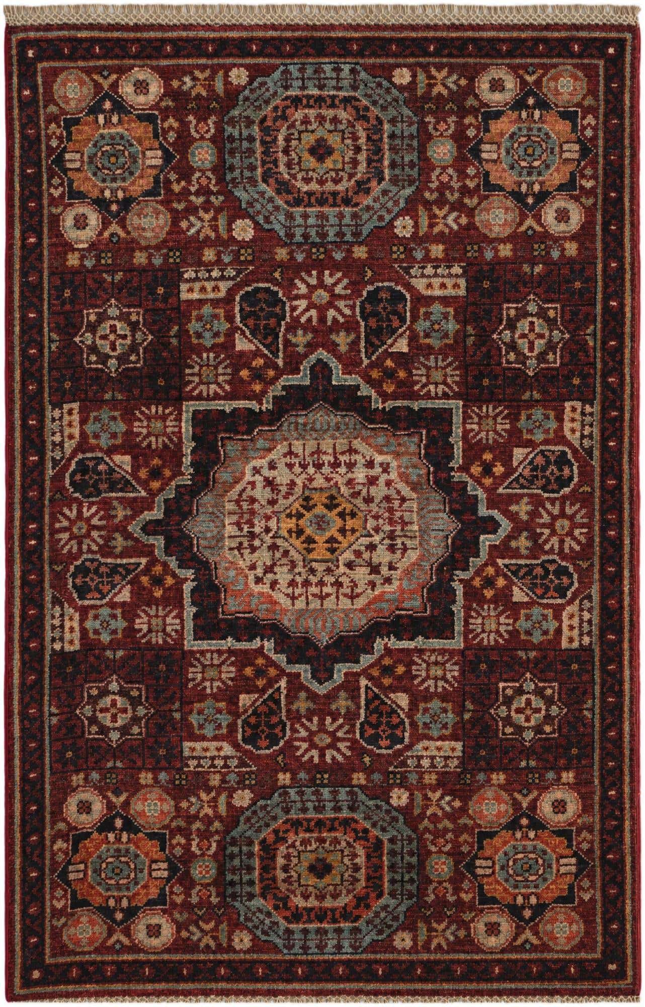 2' 7 x 4' 1 Hand Knotted Mamluk Ziegler Rug